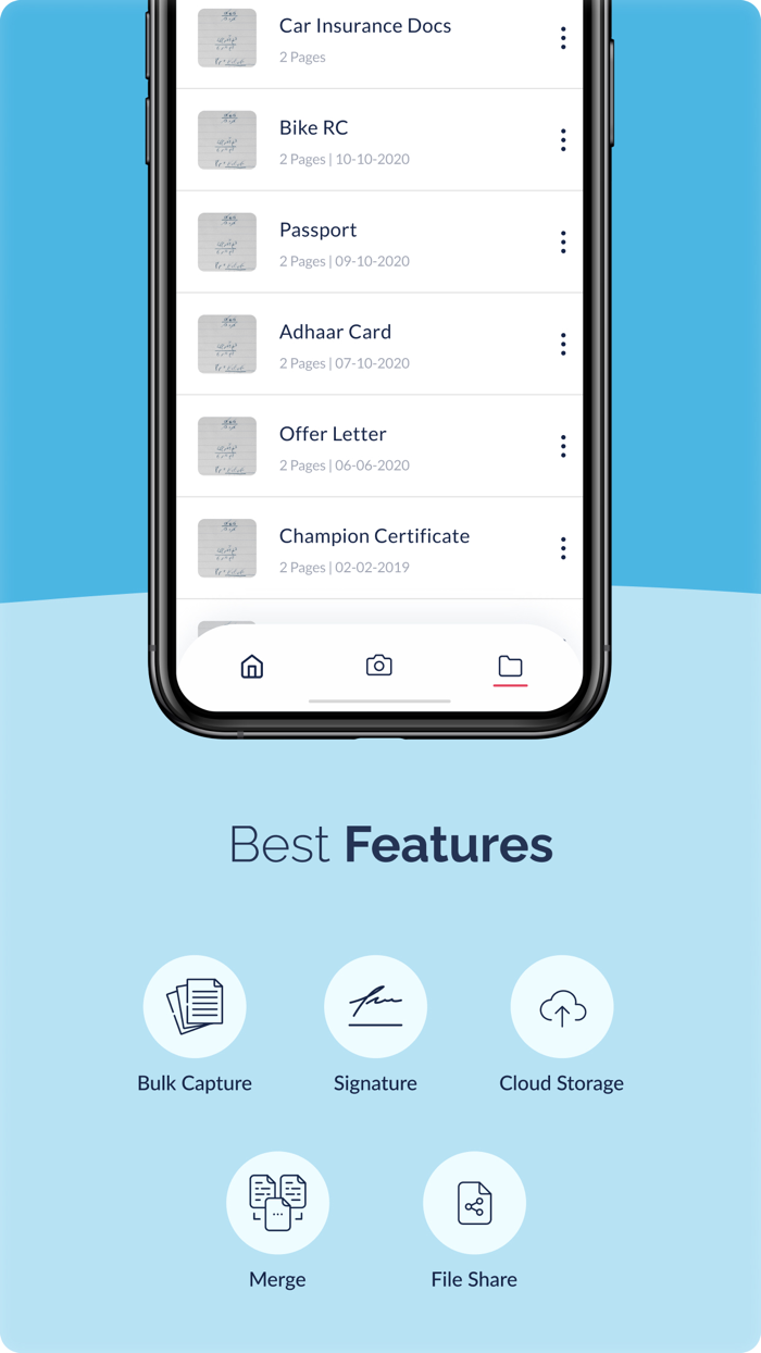 SnapScan –Scan, Save and Share