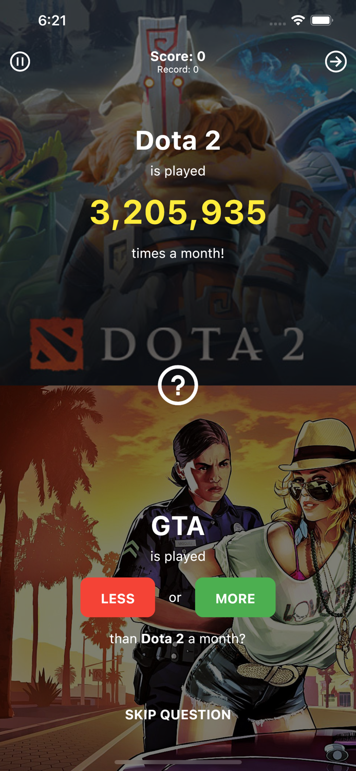 What Search More or Less