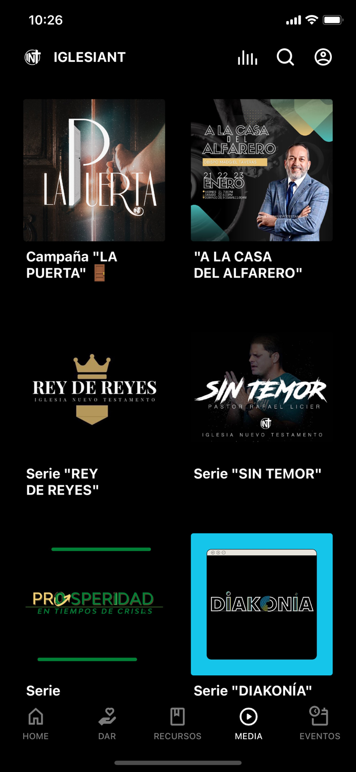 IGLESIA NUEVO TESTAMENTO