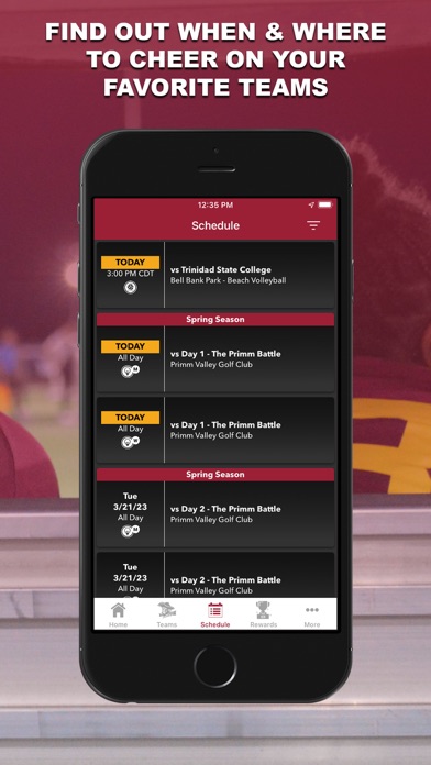 Park Buccaneers Athletics Screenshot