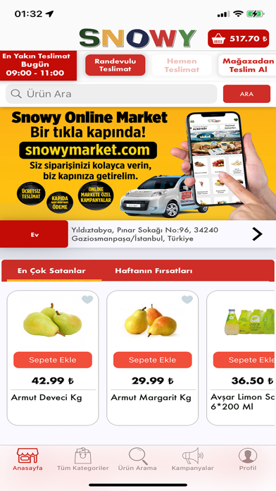 Snowy Market Screenshot