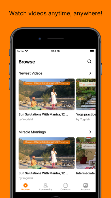Akhanda Yoga Online Screenshot