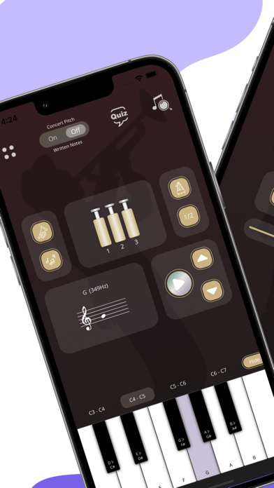 Trumpet Fingering Chart Screenshot