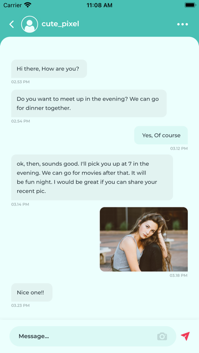 Sparx Chat App Screenshot