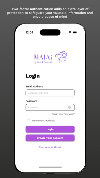 MAIAi Screenshot