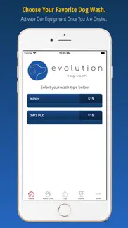 evolution dog wash iphone screenshot 2