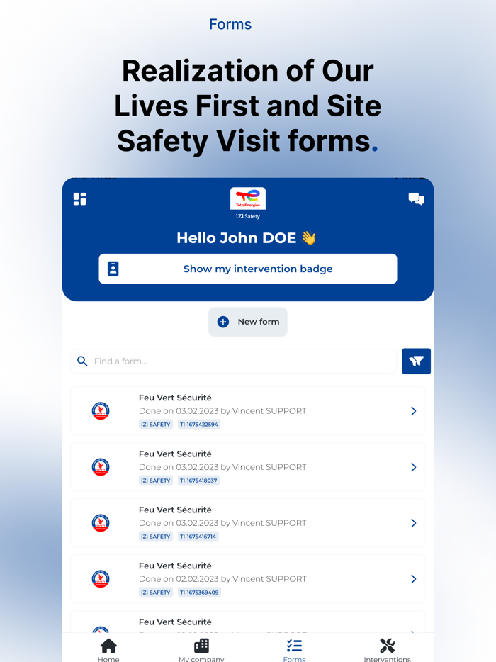 TotalEnergies IZI Safety