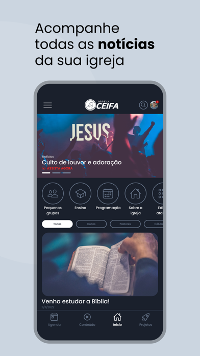 IGREJA CEIFA OFICIAL Screenshot