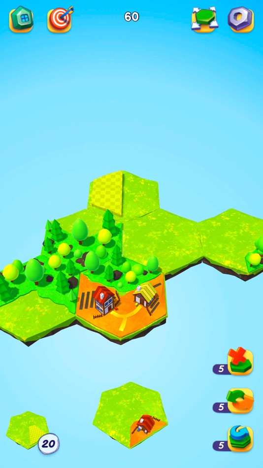 #4. Hexotopia - building city (iOS) 由: Mariya Ivanova