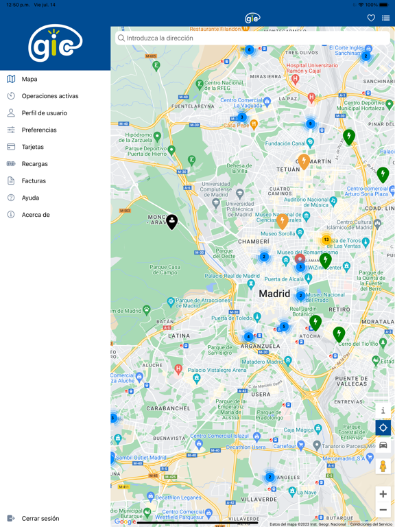Screenshot #4 pour GiC Puntos de carga