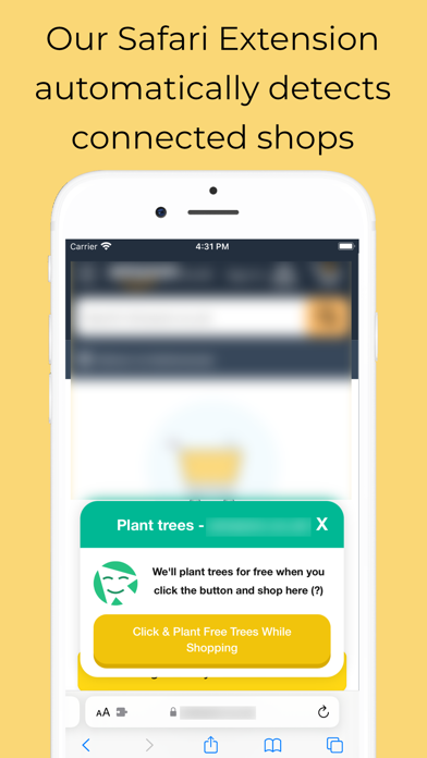 TreeClicks: Shop & Plant Trees Screenshot