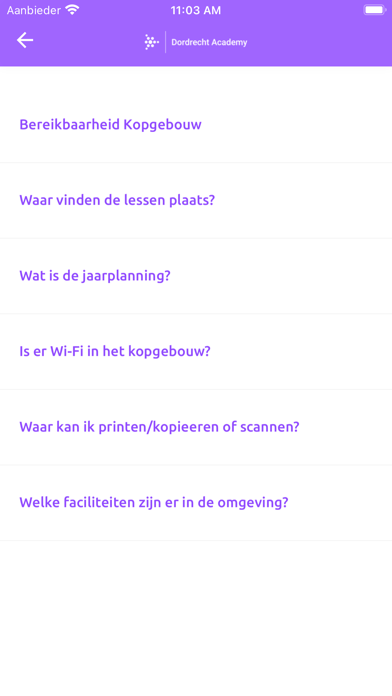 Dordrecht Academy Screenshot