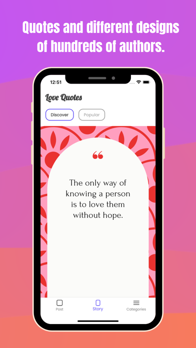Love and Relationship Quotes Screenshot