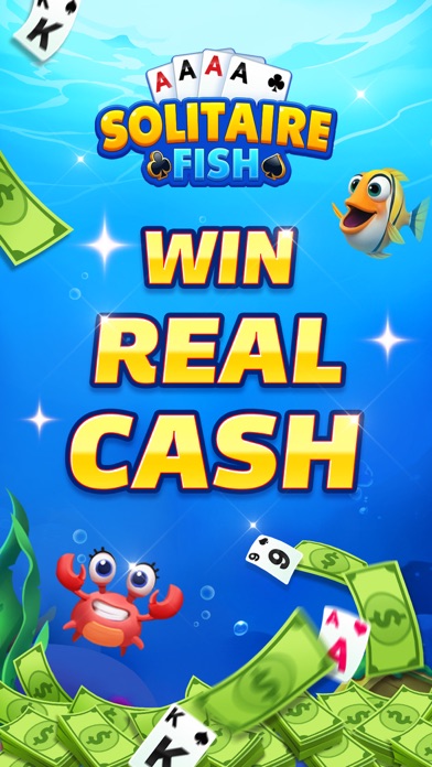 Solitaire Fish - Win Real Cash Screenshot