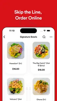 poke sushi bowl - poke mian iphone screenshot 4