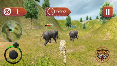 Wild Cheetah Attack:Chase Game Screenshot