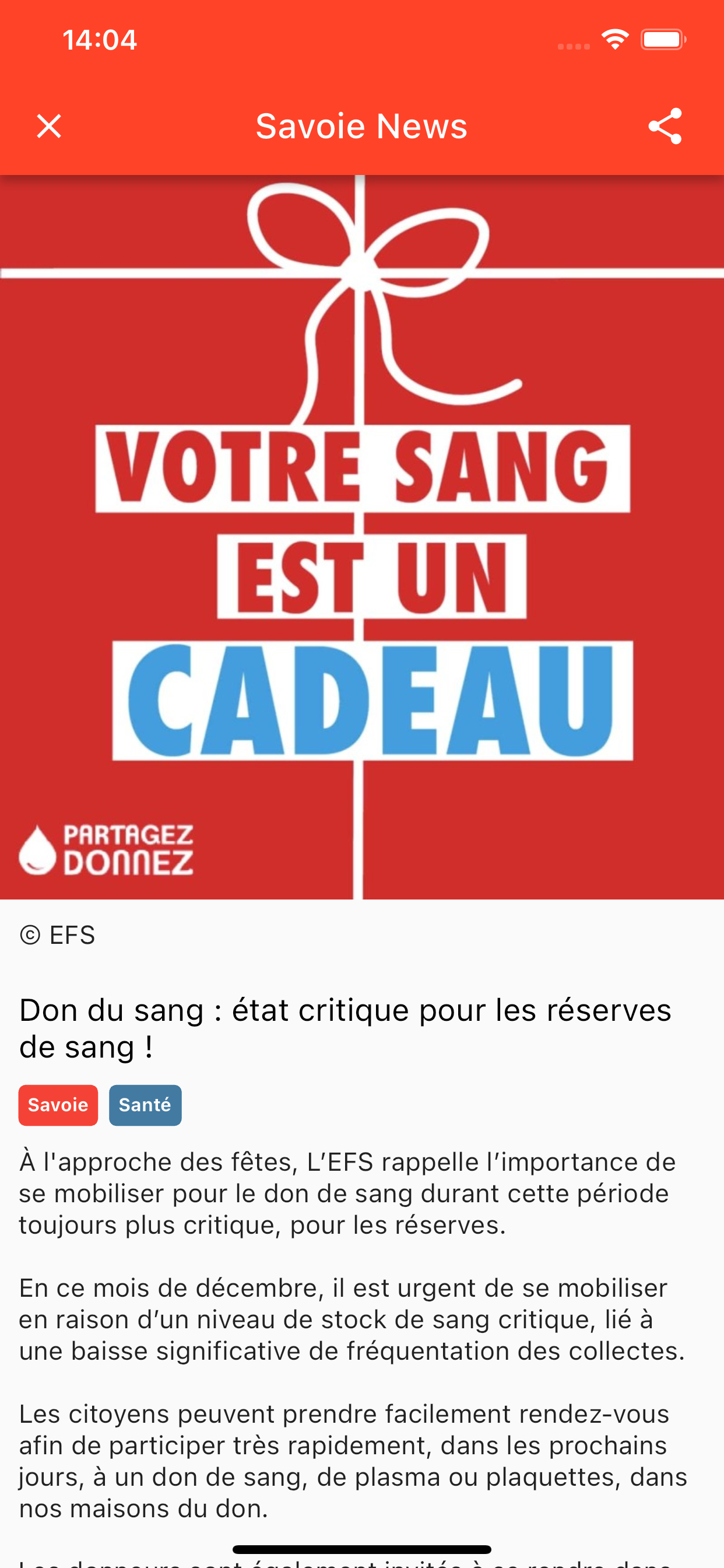 SAVOIE NEWS
