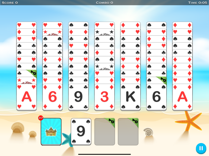 Solitaire  3 Card Slots