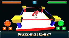 drunken wrestlers 3d fighting iphone screenshot 2
