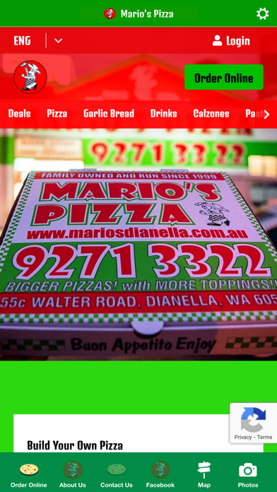 Mario's Pizza Dianella Screenshot