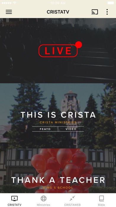CRISTA Ministries Screenshot