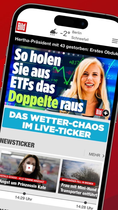 Screenshot #2 pour BILD News - Live Nachrichten