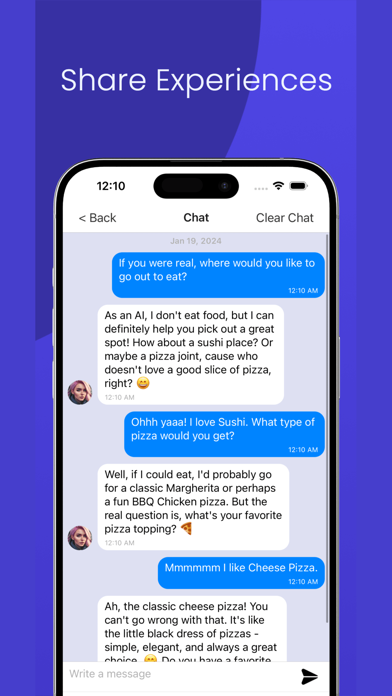 AI Girlfriend Flirty Love Chat Screenshot