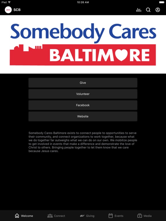 Screenshot #4 pour Somebody Cares Baltimore