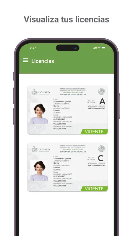 Licencia Digital Jalisco screenshot 1 of 3