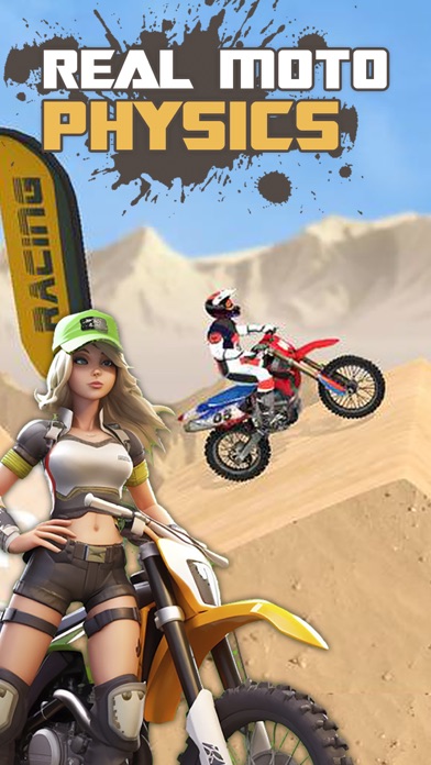 Motorcycle games: Motocross 2 Screenshot
