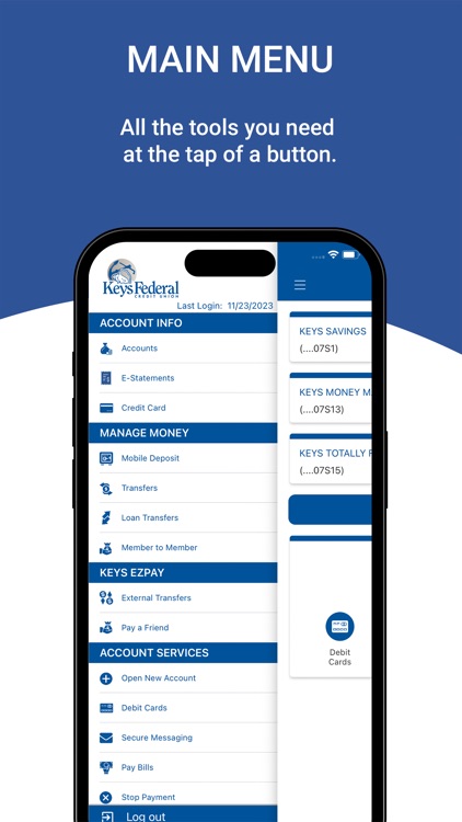 Keys FCU Mobile Banking screenshot-3