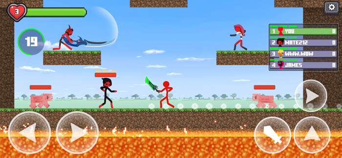 Stickman Combat Arena Battle