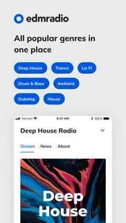 edmradio - dance music app iphone screenshot 3