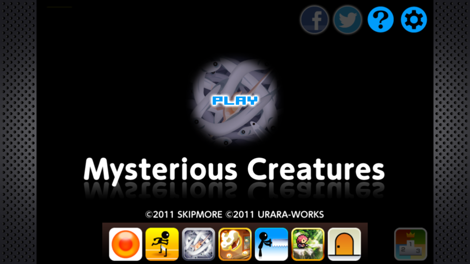 #1. Mysterious Creatures (iOS) Podle: Masakazu Yonehara