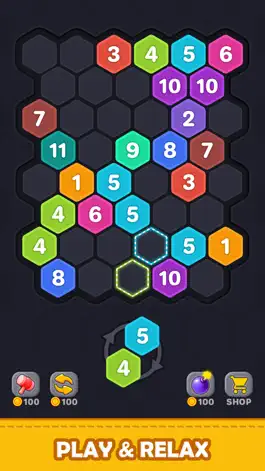 Game screenshot Merge Hexa Puzzle -Merge Block hack