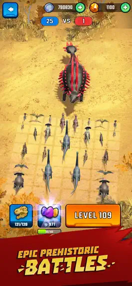Game screenshot Jurassic Warfare: Dino Battle mod apk