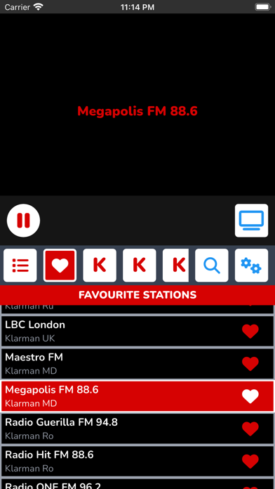 App screenshot