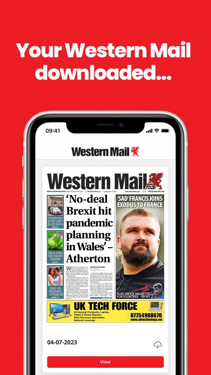Western Mail Newspaper