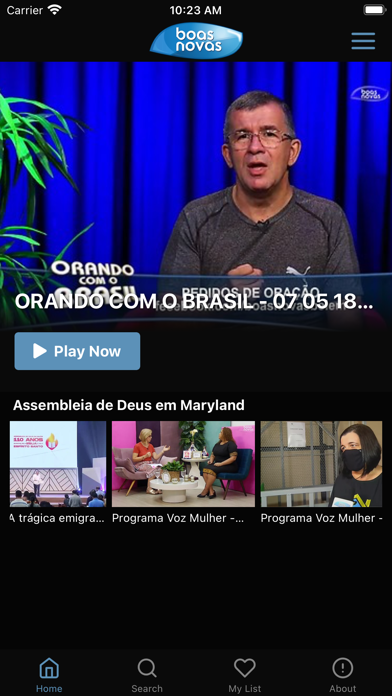 Boas Novas America Screenshot