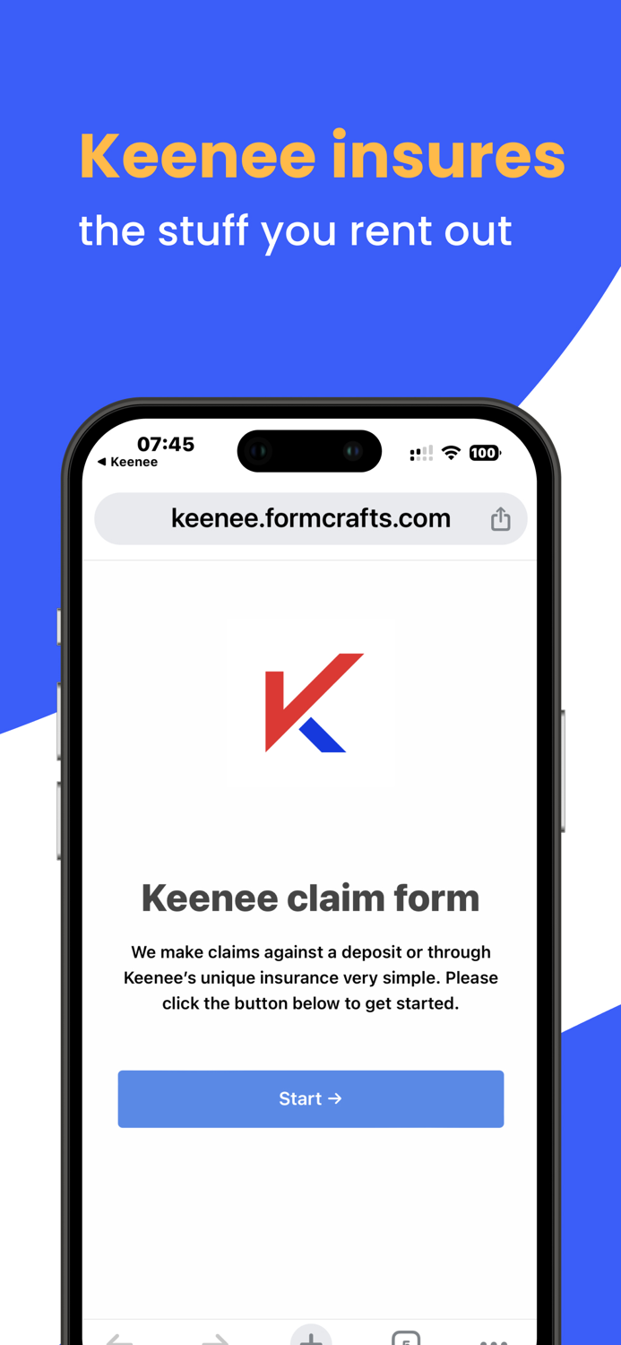 Keenee - Rent in or offer out