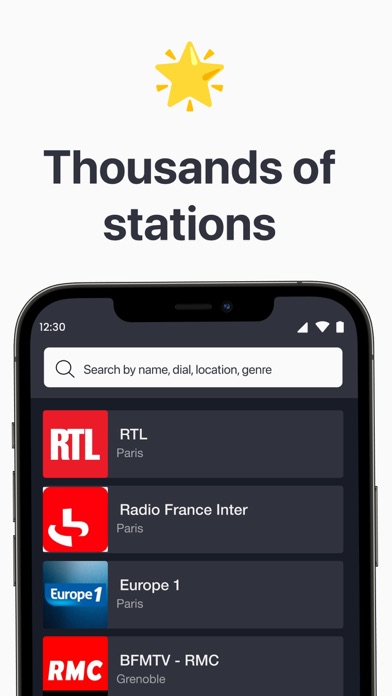 Radio France - FM Radio Screenshot
