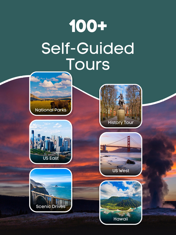 Old Faithful Yellowstone Guide iPad screenshot 7 - Travel app