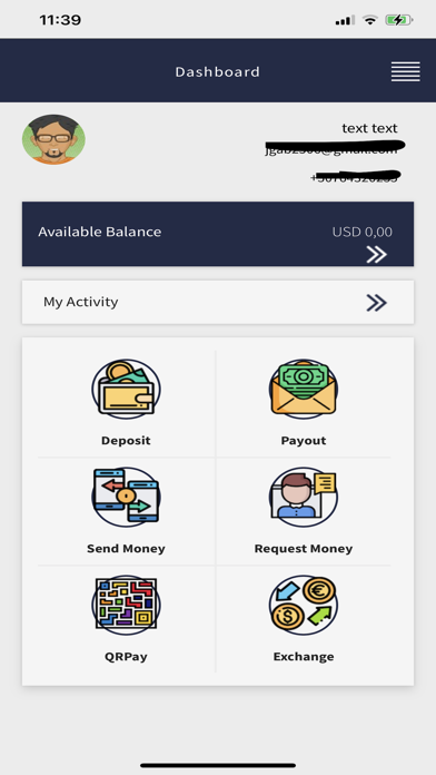 MyTrust : USC Trust Wallet Screenshot