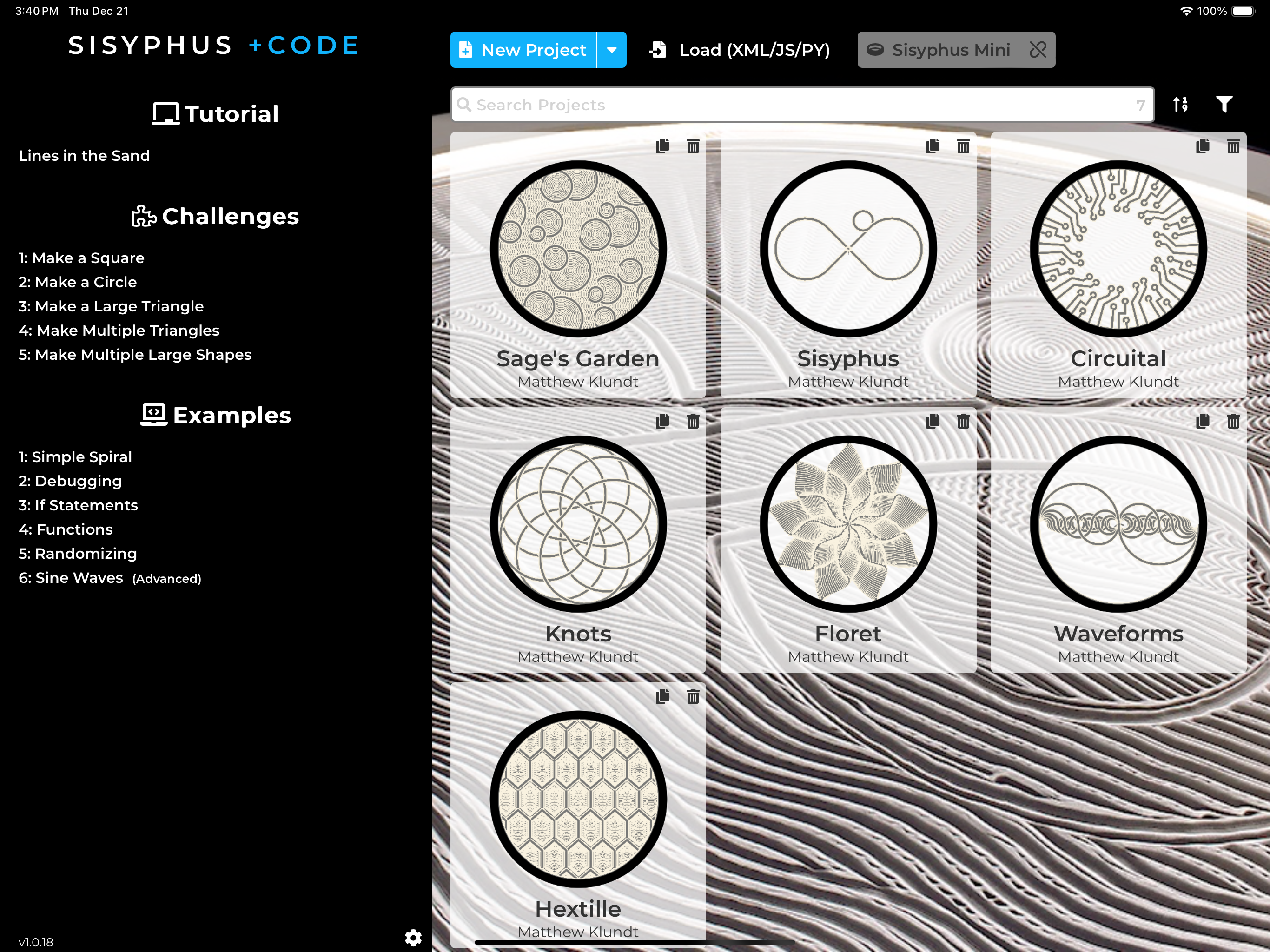 Sisyphus Code