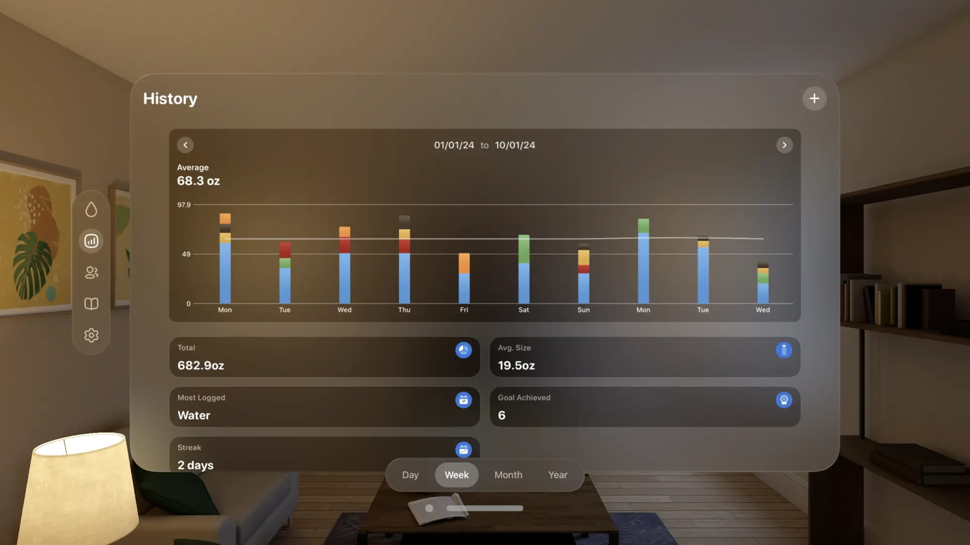 Water Tracker by WaterMinder® screenshot 3