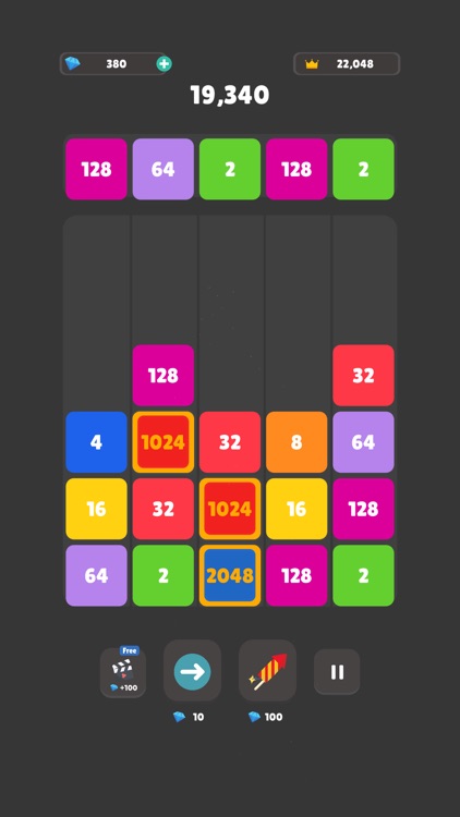 Drop The Number : Merge Blocks screenshot-3