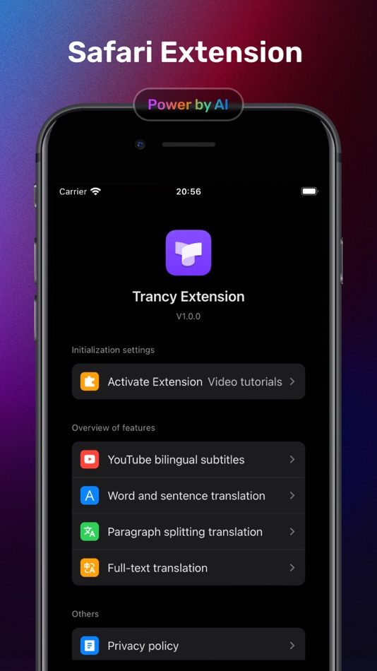 #1. Trancy ET- AI Translator (macOS) Av: L2D LIMITED