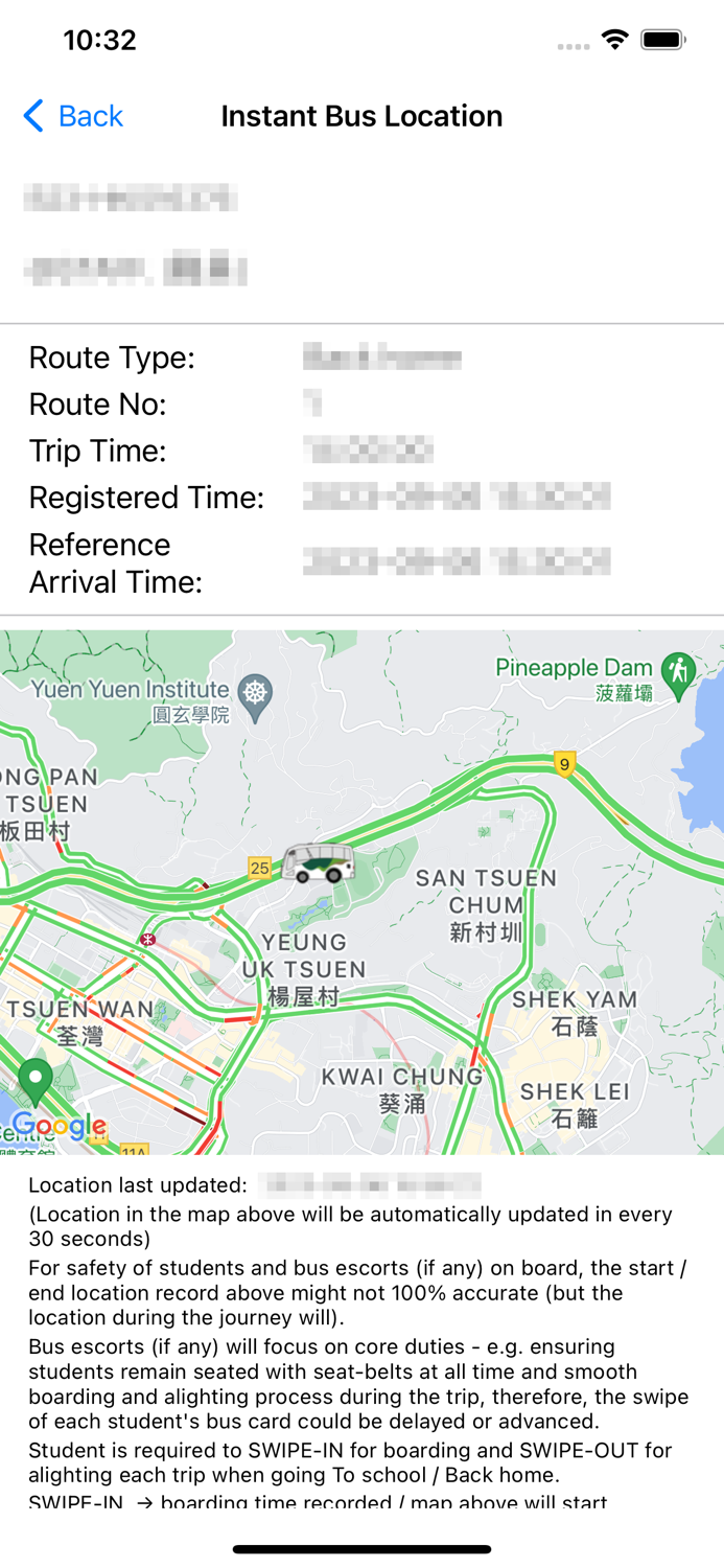 Kwoon Chung School Bus