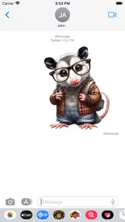 opossum stickers iphone screenshot 4
