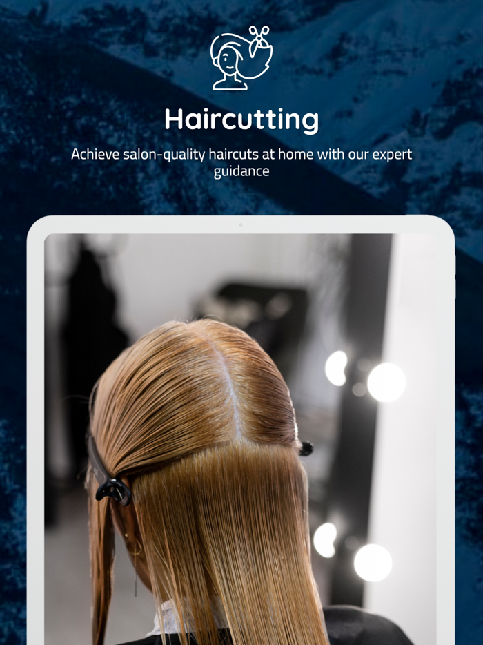 Hair Cut DYE Face App Try On